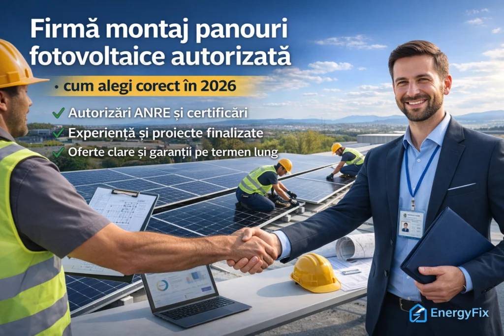 firma motaj panouri fotovoltaice